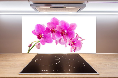 Panel do kuchni Różowa orchidea