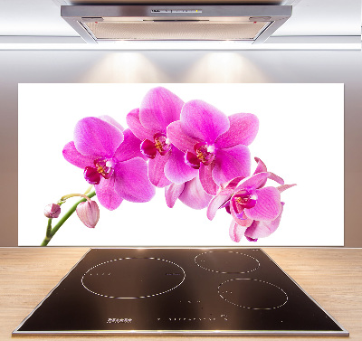 Panel do kuchni Różowa orchidea