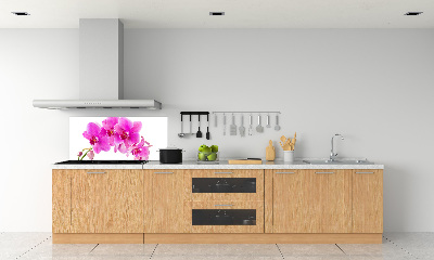 Panel do kuchni Różowa orchidea