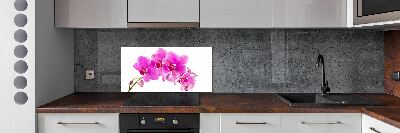 Panel do kuchni Różowa orchidea