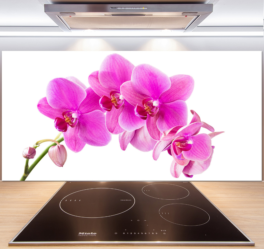 Panel do kuchni Różowa orchidea