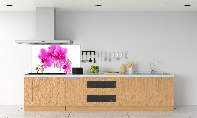 Panel do kuchni Różowa orchidea