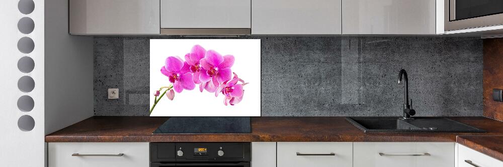 Panel do kuchni Różowa orchidea