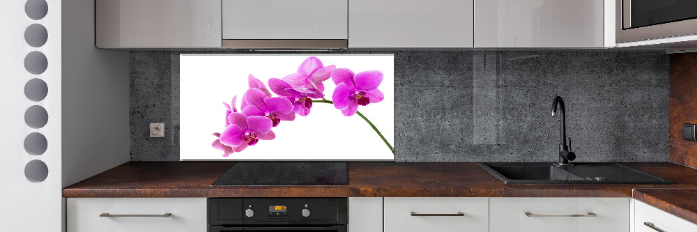 Panel do kuchni Różowa orchidea