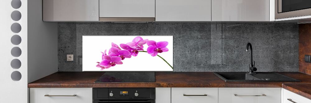 Panel do kuchni Różowa orchidea