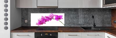 Panel do kuchni Różowa orchidea