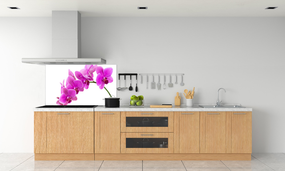 Panel do kuchni Różowa orchidea