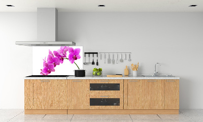 Panel do kuchni Różowa orchidea