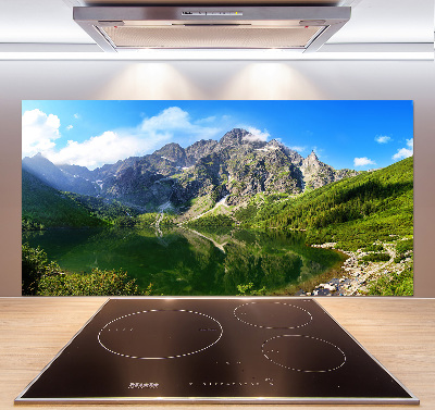 Panel do kuchni Morskie oko Tatry