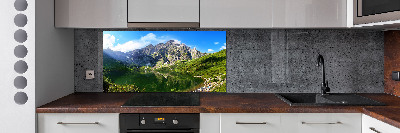 Panel do kuchni Morskie oko Tatry