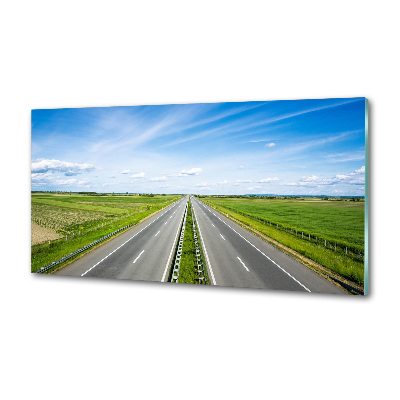 Panel dekor szkło Autostrada