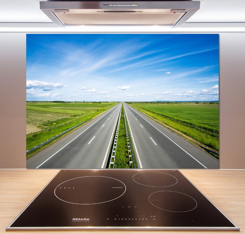 Panel dekor szkło Autostrada