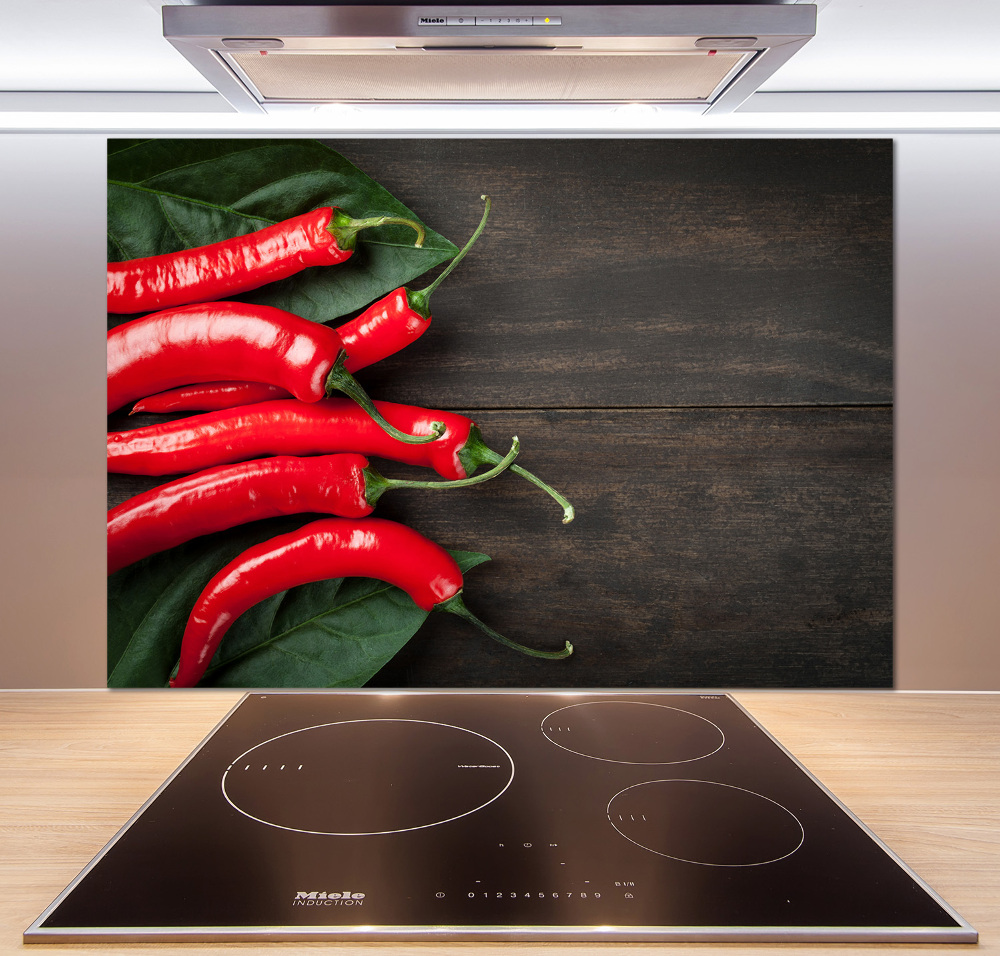 Panel do kuchni Papryczki chilli