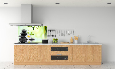 Panel do kuchni Plumeria i bambus