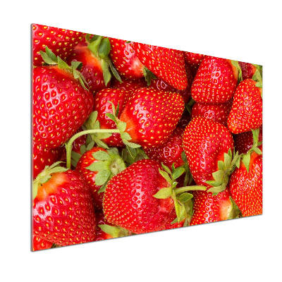 Panel między meble w kuchni Truskawki