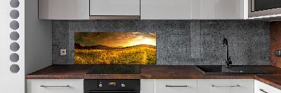 Panel do kuchni Panorama Tatr