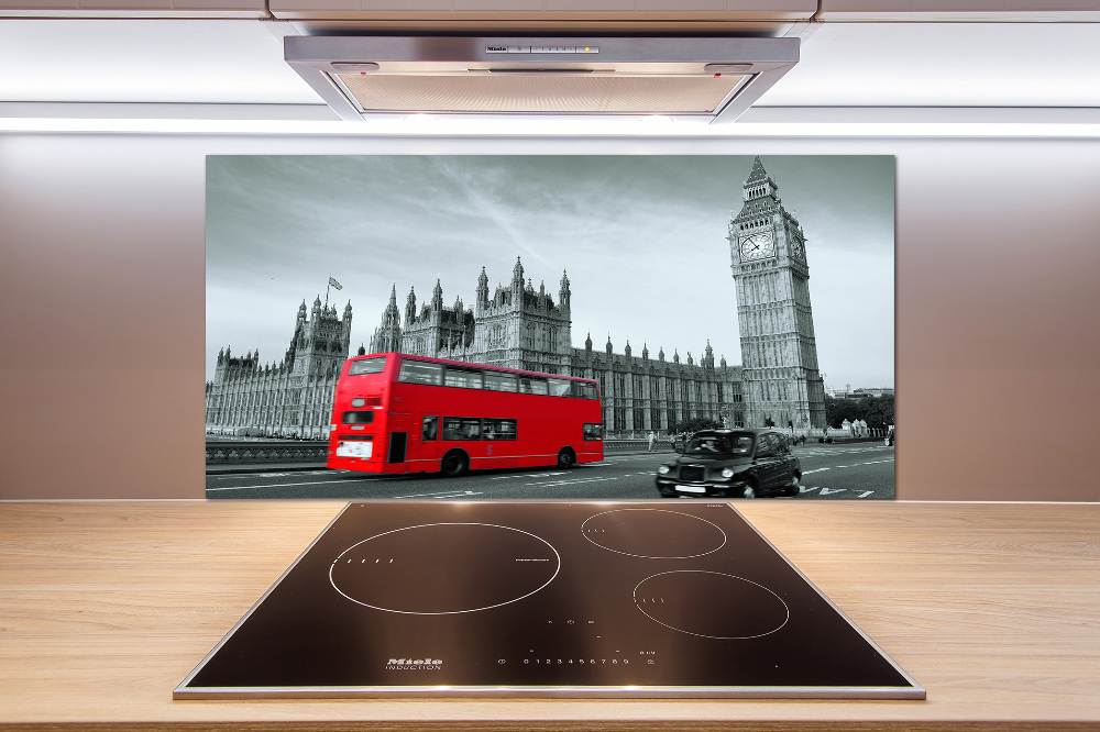 Panel do kuchni Londyński autobus