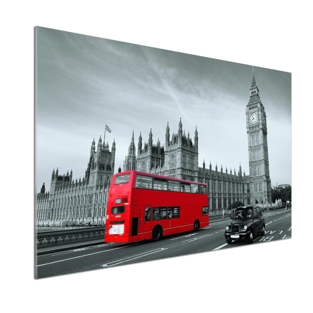 Panel do kuchni Londyński autobus