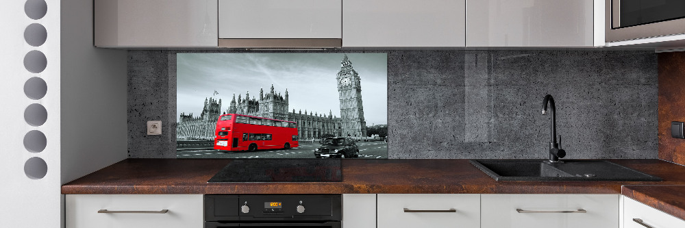 Panel do kuchni Londyński autobus