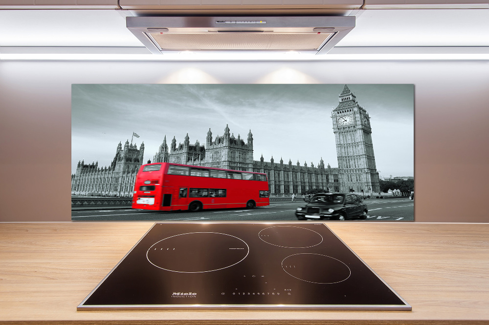 Panel do kuchni Londyński autobus