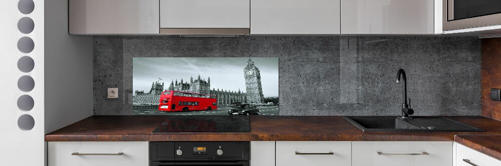 Panel do kuchni Londyński autobus