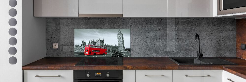Panel do kuchni Londyński autobus
