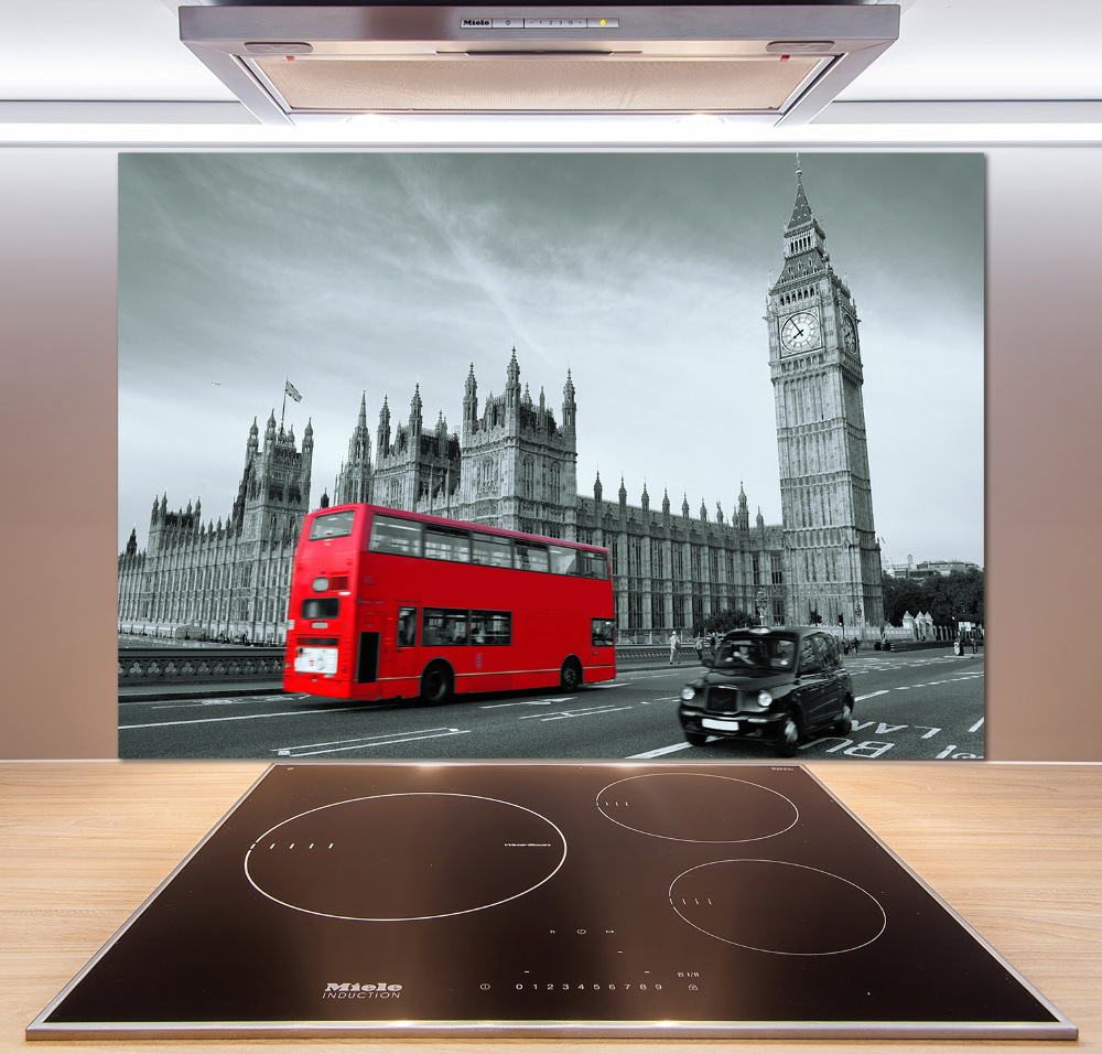 Panel do kuchni Londyński autobus