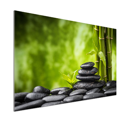 Panel dekor szkło Kamienie zen