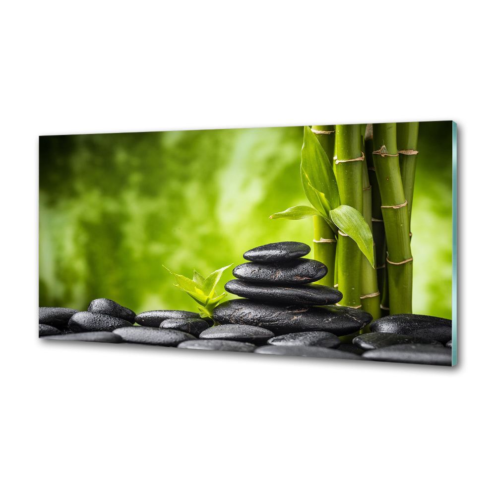 Panel dekor szkło Kamienie zen