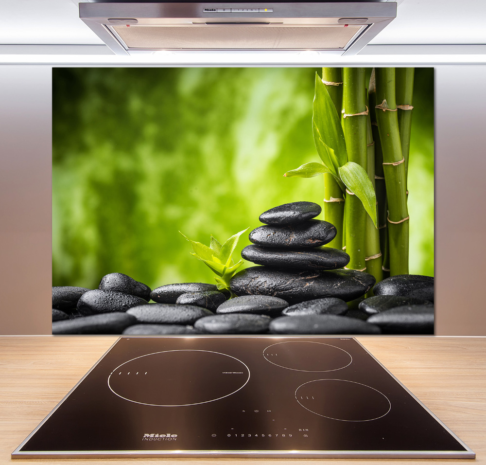 Panel dekor szkło Kamienie zen