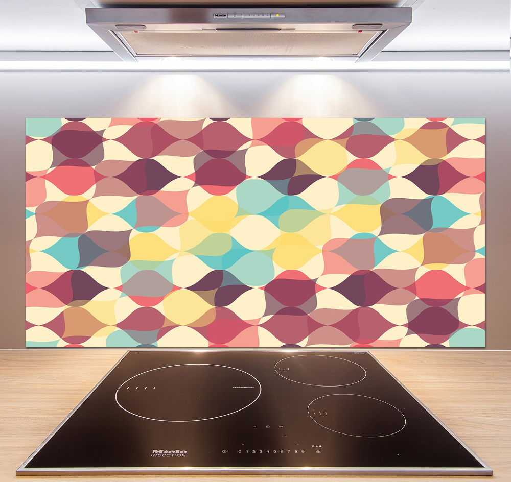 Panel do kuchni Geometryczne tło