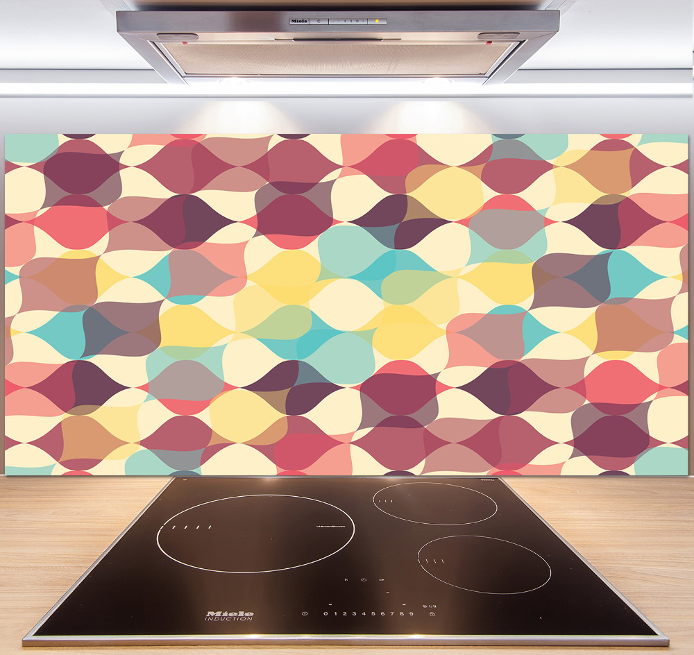Panel do kuchni Geometryczne tło