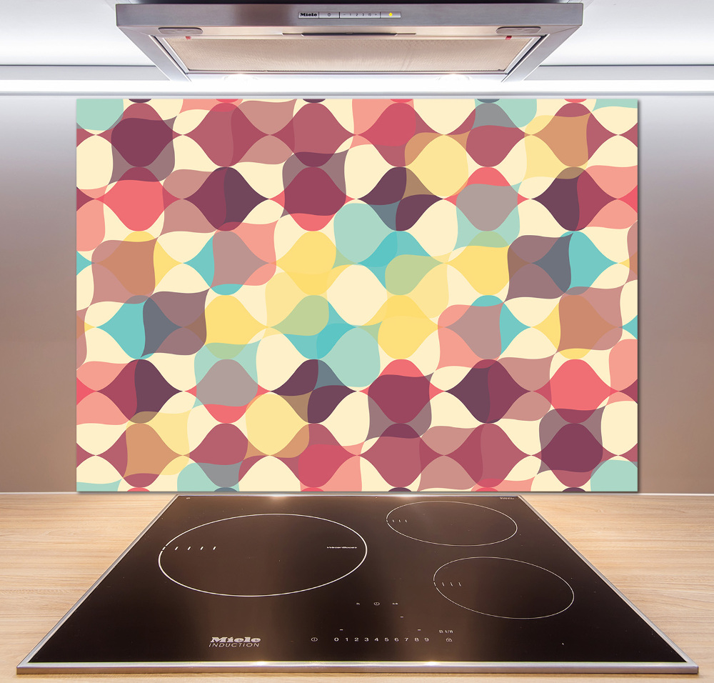 Panel do kuchni Geometryczne tło