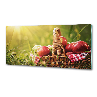 Panel do kuchni Jabłka w koszu