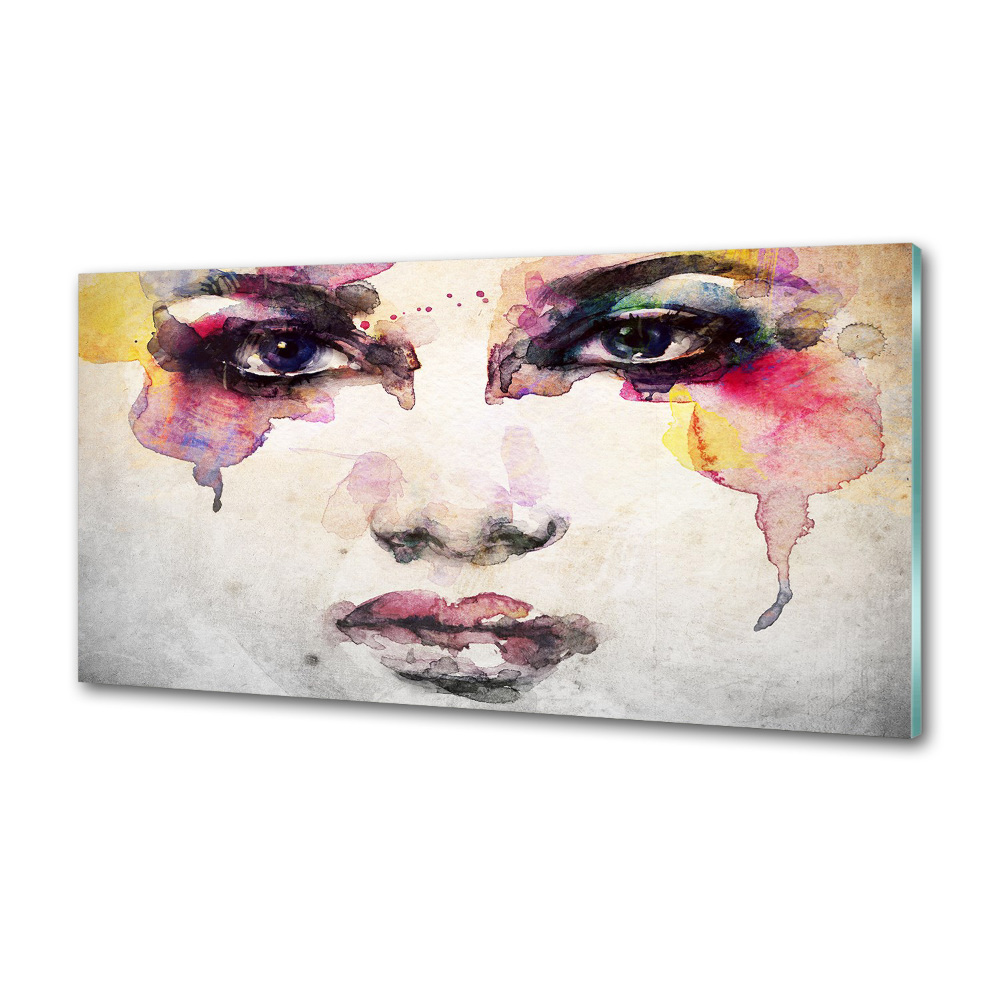 Panel do kuchni Portret kobiety