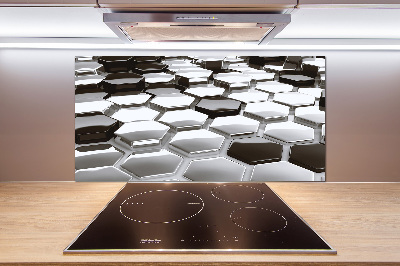 Panel do kuchni Abstrakcja 3D