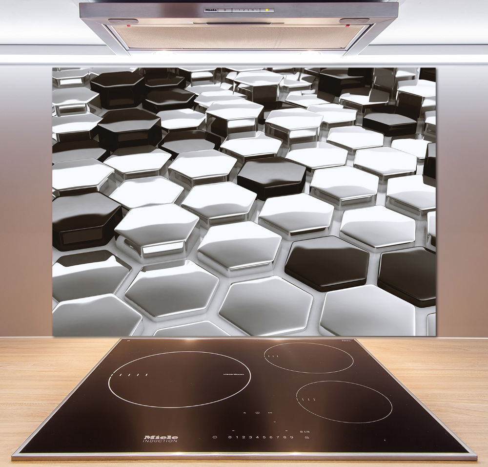 Panel do kuchni Abstrakcja 3D
