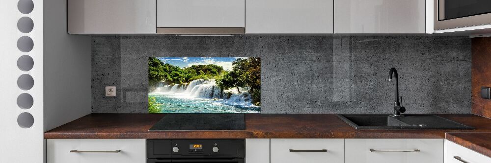 Panel do kuchni Wodospad Krka