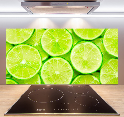 Panel szklany do kuchni Limonki