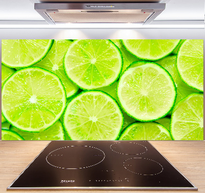 Panel szklany do kuchni Limonki