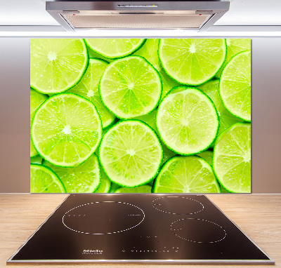 Panel szklany do kuchni Limonki