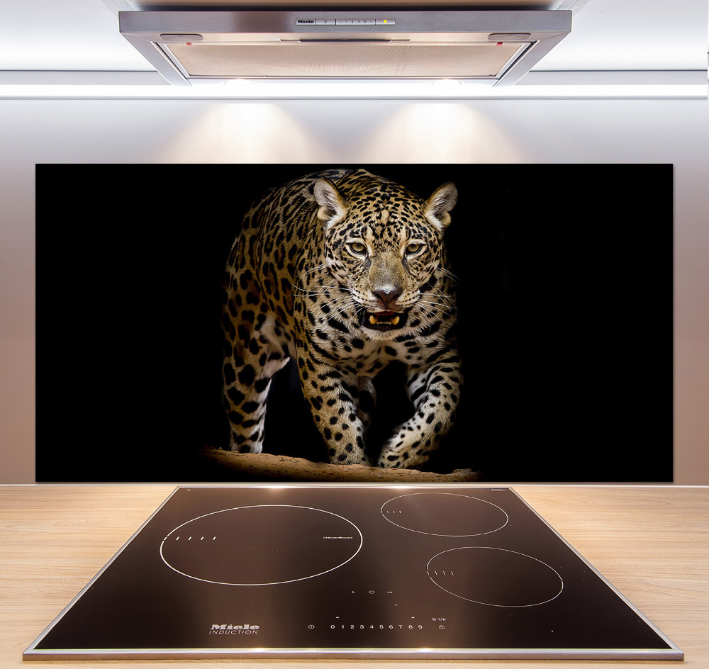 Panel szklany do kuchni Jaguar