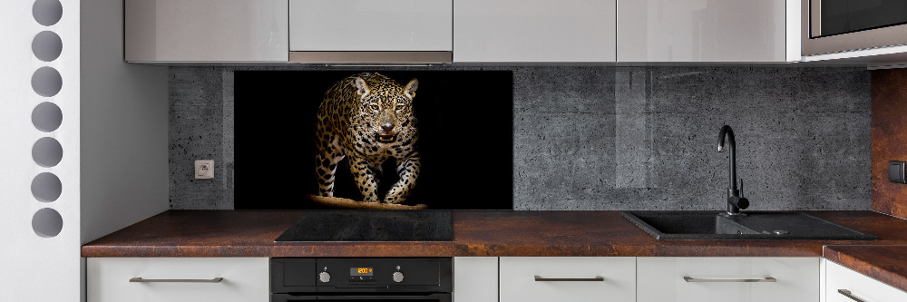 Panel szklany do kuchni Jaguar