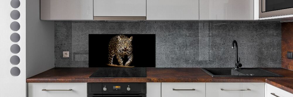 Panel szklany do kuchni Jaguar