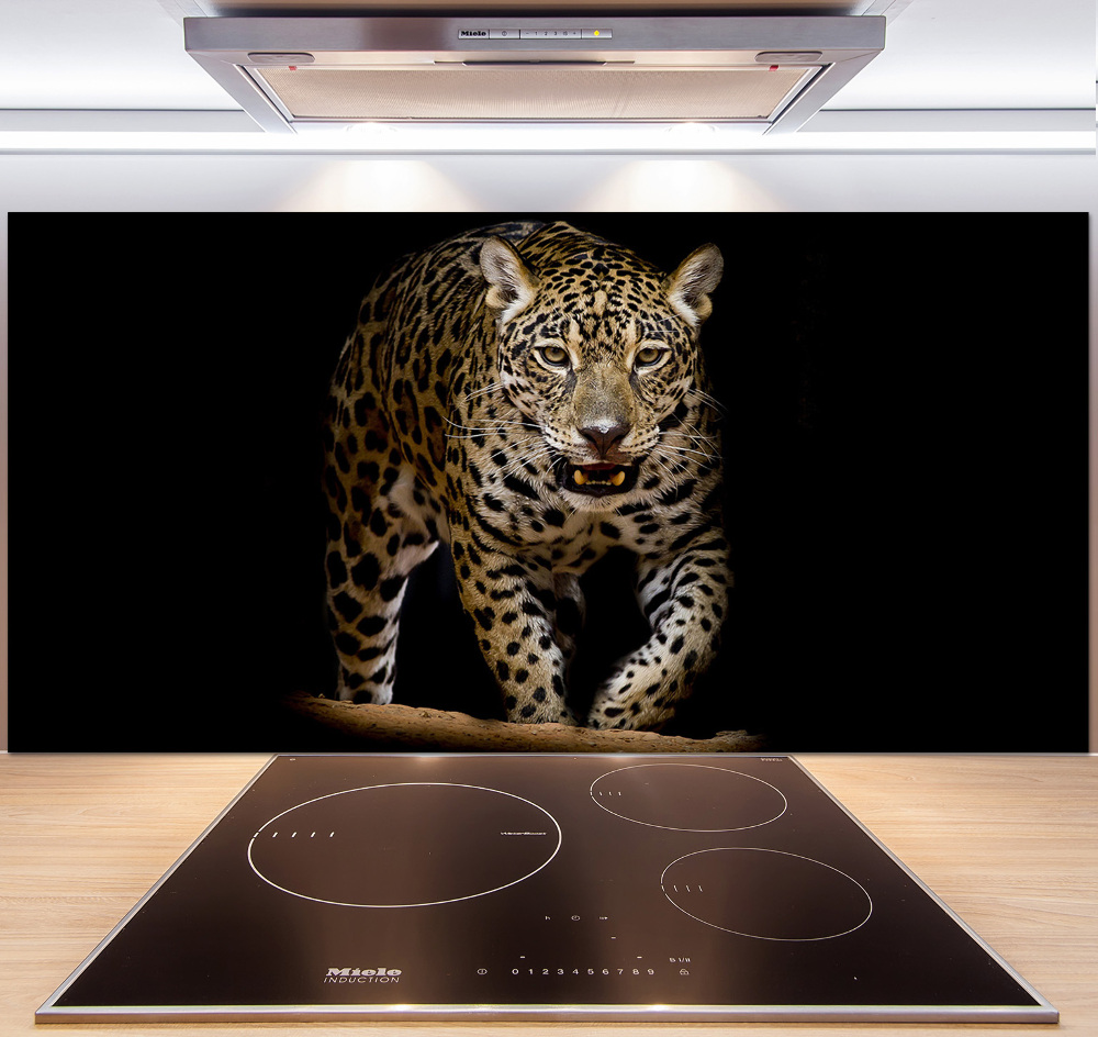 Panel szklany do kuchni Jaguar