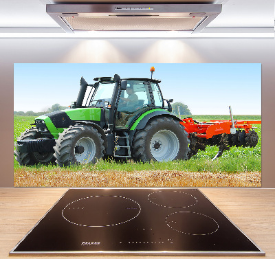 Panel do kuchni Traktor na polu