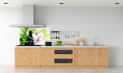 Panel między meble w kuchni Orchidea