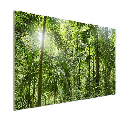 Panel do kuchni Las tropikalny