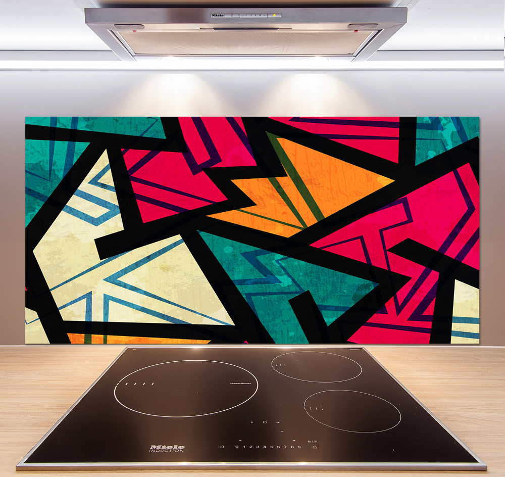 Panel do kuchni Geometryczne tło