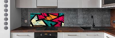 Panel do kuchni Geometryczne tło